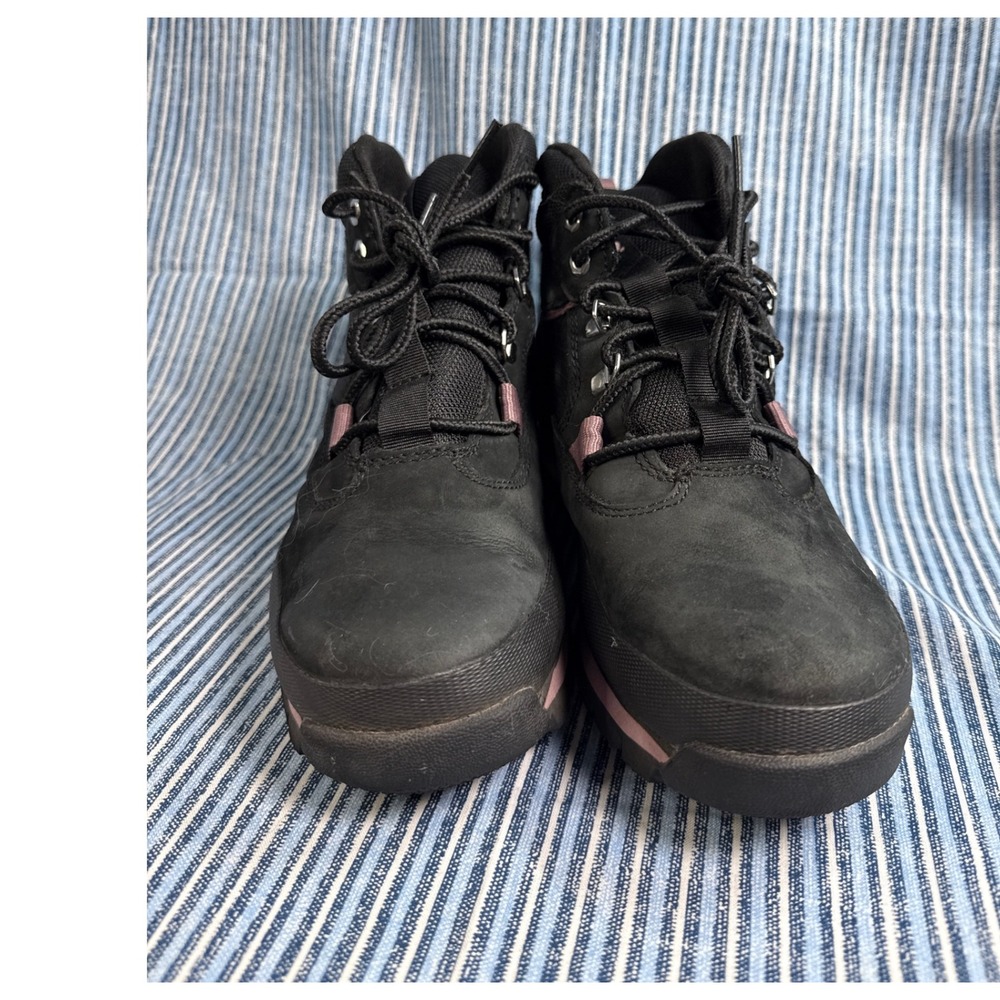 Timberland Womens Euro‎ Mid Waterproof Lace Up Hiking Nubuck Boots A2K2Q Size 8 - Picture 2 of 13